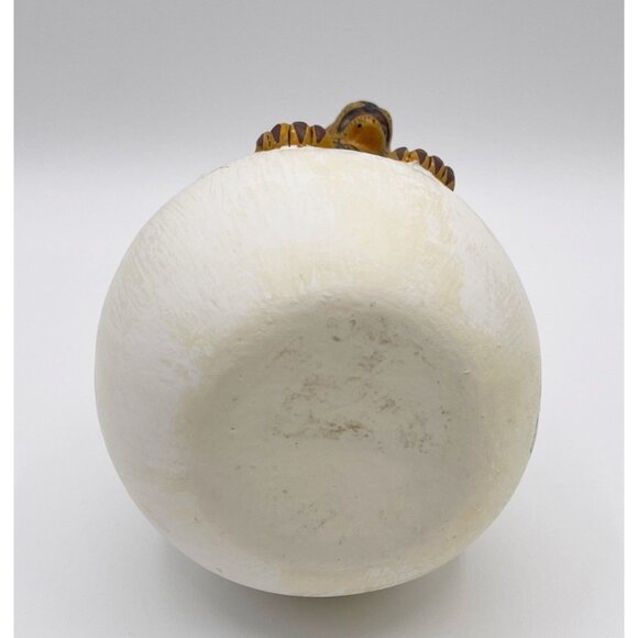 Lion Hatching Egg Figurine 5” Handmade Whimsical Folk Art Xochipilli Mexico - Picture 6 of 7